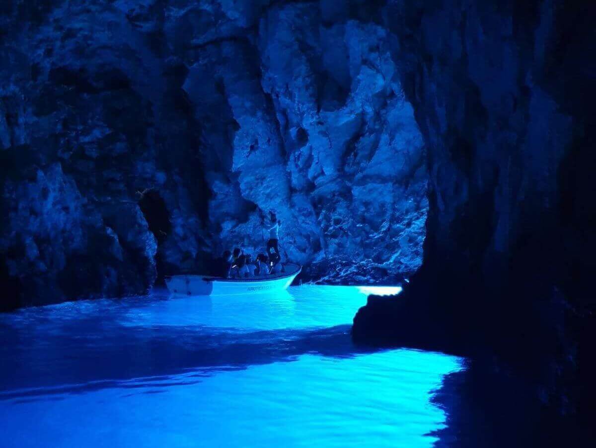 Blue cave